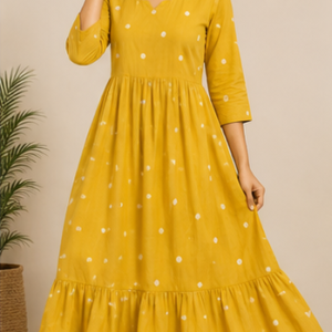 Yellow frock